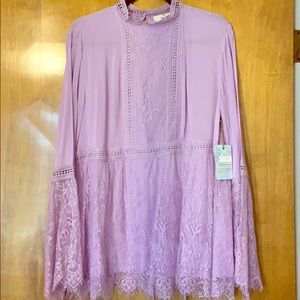 Entro- Lace Baby Doll Top